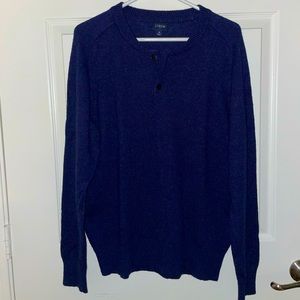 Men’s J Crew 2-button sweater